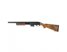 Страйкбольный дробовик (A&K) 9870A (WOOD/Black)
